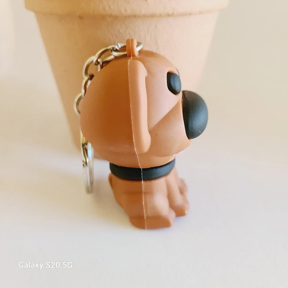 Cute Dog Keychain Cartoon Character Accessory Keyring Bag Charm For‎ Men NEW